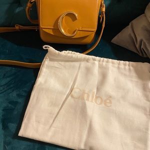 Chloe C mini leather bag
